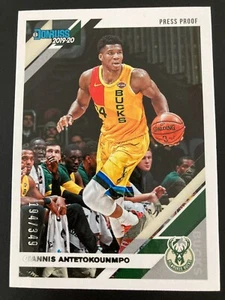 2019-20 Panini Donruss Press Proof Silver 113 Giannis Antetokounmpo ed/349 - Bild 1 von 2