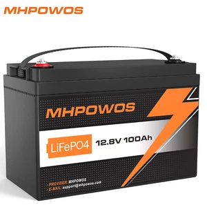 LiFePO4 Akku 100Ah 12 V Lithium Batterie BMS batterie lifepo4 12v 100ah 1280Wh - Bild 1 von 13