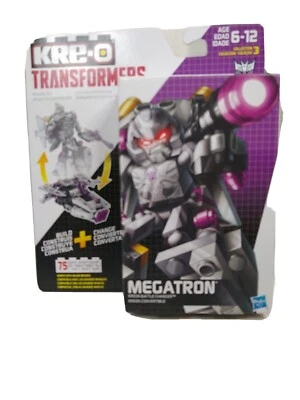 Megatron Kre-o Transformer 75 Pieces  Hasbro  6-12 Ages New - Image 1 of 3
