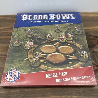 Pitch & Dugouts Nurgle Team Blood Bowl Warhammer AOS Age of Sigmar -Sellado Foto 1 de 4