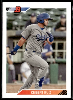 2020 Bowman Heritage #BHP143 Keibert Ruiz Dodgers - Image 1 of 2