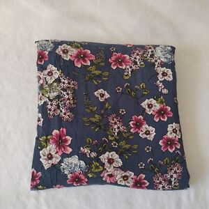 Floral Rayon Challis Fabric 54" Wide Approx 4 yards Dress Length