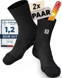 CORE GORIMO – 2 Paar – Merino Wandersocken Herren & Damen - Thermosocken Herren - Bild 1 von 7