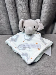 Petite L'amour Elefant Baby Lovey Sherpa grau Plüsch Sicherheitsdecke Spielzeug - Bild 1 von 7