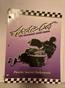 1997 Arctic Cat Snowmobile Service Manual Powder Special (Carbureted) - Picture 1 of 2