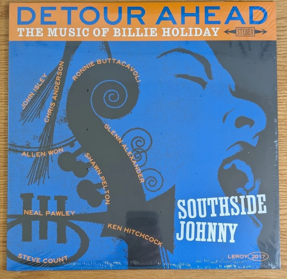 SOUTHSIDE JOHNNY – DETOUR AHEAD - THE MUSIC OF BILLIE HOLIDAY -  VINYL LP - X21 - Image 1 of 2