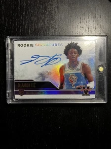 De'Aaron Fox RC 2017-18 Panini Vanguard - Rookie Signatures /99 - Bild 1 von 2