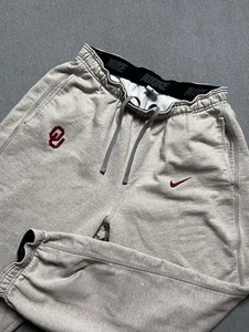 Oklahoma Sooners Hose Herren XL Beige Nike Jogginghose Heavyweight OU - Bild 1 von 16