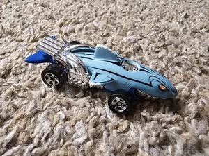 Hot Wheels Sharkruiser 1986 1:64 metallo pressofuso auto squalo hot rod da collezione - Foto 1 di 4