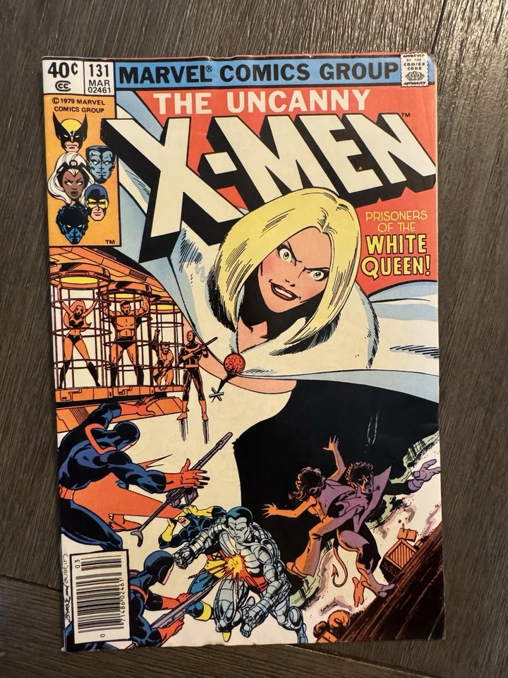 X-Men 131 FN to FN+ Hellfire Saga White Queen Byrne Claremont Marvel Comics 1980 - Image 1 of 4