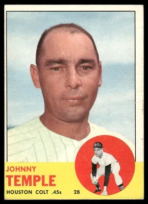 1963 Topps #576 Johnny Temple - VG - Image 1 of 2