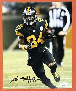 Antonio Brown Pittsburgh Steelers Signed 8x10 Photo JSA COA Super Bowl Champion - Picture 1 of 1