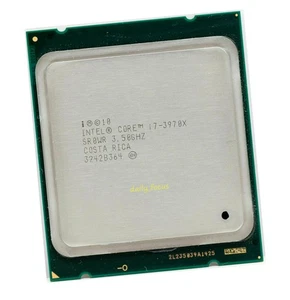 Intel Core i7-3970X 3.5 GHz LGA2011 6 cores SR0WR 12 threads CPU Processor 15 MB - Picture 1 of 4