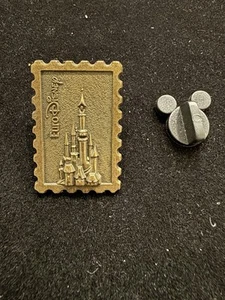 Disney DLP DLPR Euro Disney Schloss Stempel Pin, (1992) Zinn, Pin #2469 - Bild 1 von 2