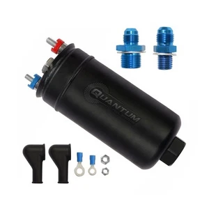 QFS 380LPH External Inline Fuel Pump with -6AN Fittings 50-1009 044 - Picture 1 of 9