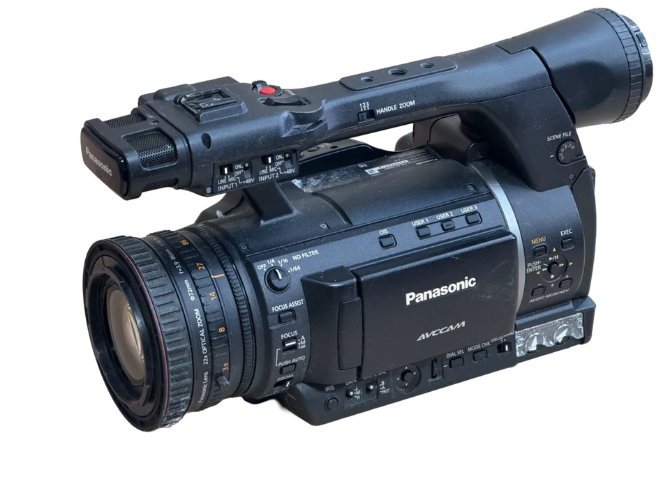 Panasonic AG-AC160A AVCCAM HD Camcorder– 30 Day Warranty! (DA0219) AC160 - Image 1 of 4