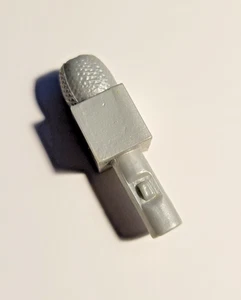 WWE WWF Wrestling Action Figure Grey MIC Microphone Jakks Mattel - Picture 1 of 3