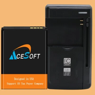 Batería Duradera 1750mAh EB-F1A2GBU + Cargador, Para Cámara Samsung Galaxy 2 EK-GC200 Foto 1 de 3