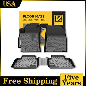 Floor Mats For Hyundai Elantra 21-2023 TPE Front Rear Row All Season Liners - Picture 1 of 8