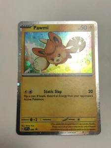 Pokemon Card SVP Promo Cosmo's Holographic Pawmi 040 Near Mint - Picture 1 of 2