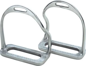 Shires Bent Leg Stirrup Irons - Picture 1 of 1