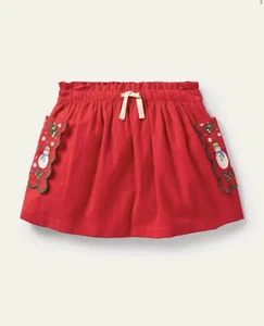 NWT Mini Boden Embroidered Pocket Skirt - Picture 1 of 13