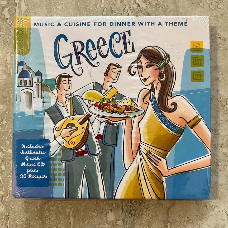 Music & Cuisine Greece 2009 CD Plus 20 Recipes Factory