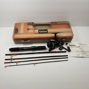 VINTAGE DAIWA MINISPIN MSG-59S BACK PACK ROD WITH CASE