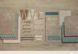 Juego de 20 tarjetas de creación simple de acuarela de invierno Stampin' Up - Imagen 1 de 1