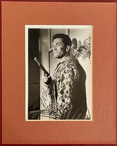 Hugh O'Brian signiert schwarz & weiß 5 x 7 Foto - Bild 1 von 3