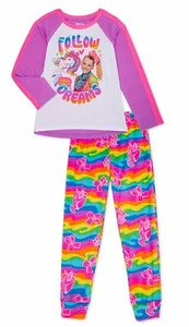 NWT JoJo Siwa Pajamas Girls Size 4 5 6 7 8 Rainbow Unicorn XS Small Medium NEW - Picture 1 of 3