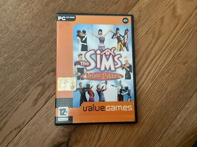 The SIMS Deluxe Edition PC CD-ROM Completo Italiano PAL ITA Con Manuale - Immagine 1 di 4