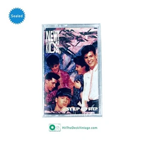New Kids On The Block – Step By Step Cassette Tape (1990) NKOTB SEALED - Picture 1 of 6