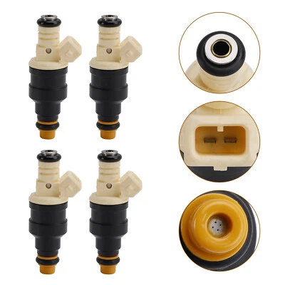 4PCS 0280150210 Fuel injectors for BMW K100 Motorcycle Single Hole Disc/EV1 14LB - Image 1 of 4