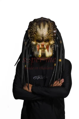 Elder The PREDATOR Latex Mask  tokyo comic con Halloween Cosplay Movies Horror  - Bild 1 von 4