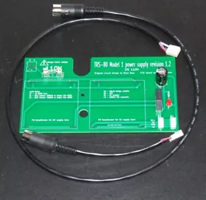 TRS-80 Model I heavy-duty power supply kit with cables for project builders - Picture 1 of 5