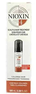 Nioxin System #4 Scalp Treatment Progressed Thinning Color Safe 3.38 oz - Picture 1 of 3