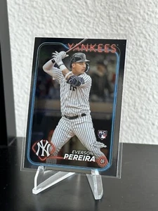 2024 Topps Chrome Everson Pereira RC Yankees Base - Picture 1 of 2