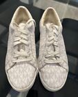 LADIES MICHAEL KORS TRAINERS/PUMPS SIZE UK5, White And Beige, RRP 145