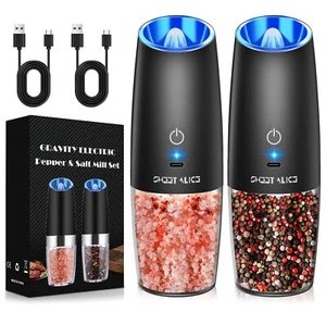 Sweet Alice Rechargeable Electric Pepper and Salt Grinder Set, No Battery Nee... - Picture 1 of 8