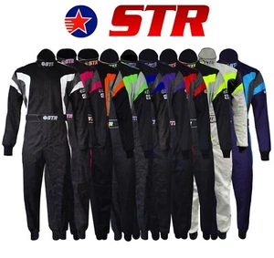 STR Race Suits ORCI Approved 3.2A/1 Oval Stock Car Autograss Spedeworth F1 F2  - Picture 1 of 36