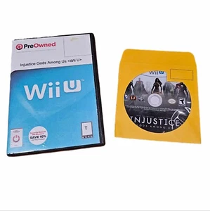 Injustice: Gods Among Us (Wii U) DISC ONLY #A933 - Picture 1 of 2