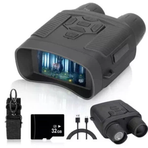 Night Vision Goggles 4K 36MP Infrared Binoculars Darkness Hunting Surveillance - Picture 1 of 10