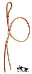 Over and Under Whip Premium Double Leather w/Split Popper 55 to 56in. Amish Made - Picture 1 of 4