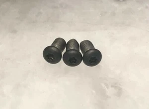 Tornillos de acero inoxidable negros Spyderco ambiciosa persistencia tenaz resiliencia clip - Imagen 1 de 5