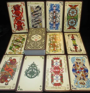 SEALED NEW! UNIQUE TAROT OF LOKA ~ A MEDIEVEL FAMILY CARD GAME FROM FRANCE - Picture 1 of 6