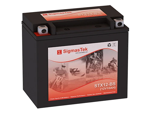 SigmasTek STX12-BS SLA Battery Replacement for Honda CH250 Elite 250CC 1985-1990 - Image 1 of 3