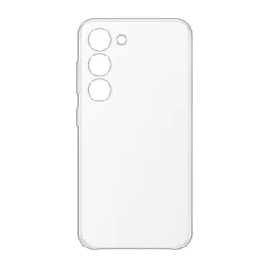 Samsung Genuine Fitted Soft Shell Case for Galaxy S23+ (Plus) - Clear - Picture 1 of 2