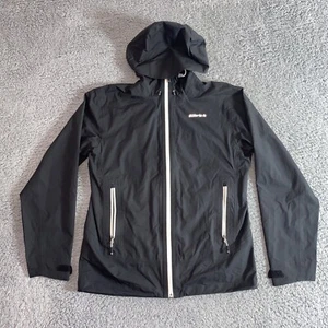 Windbreaker Jacket Womens Medium Solaris Black Coat Size Medium Polyester - Picture 1 of 23