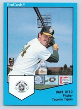 Dave Otto 1989 ProCards Tacoma Tigers 
